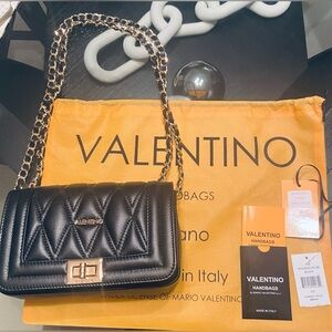 Valentino by Mario Valentino Beatriz Diamond Crossbody/Shoulder